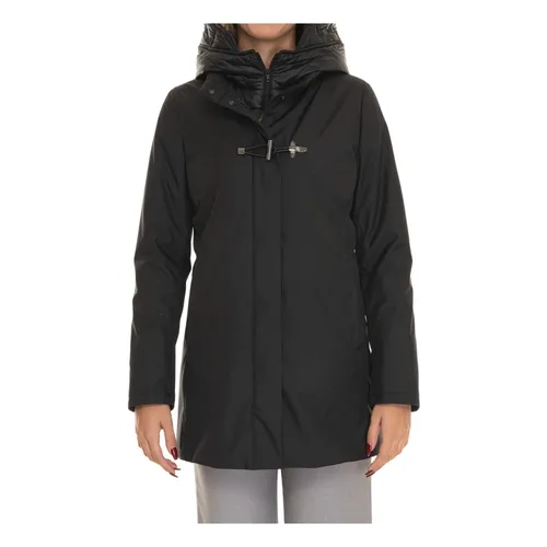 Fay - Coats > Parkas - Black - Fay - Modalova
