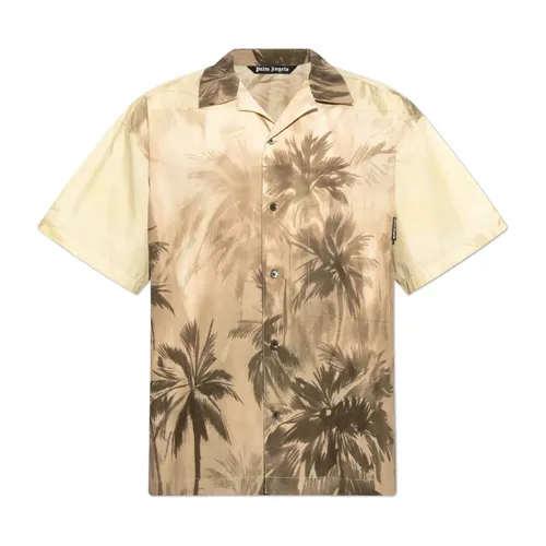 Shirts > Short Sleeve Shirts - - Palm Angels - Modalova