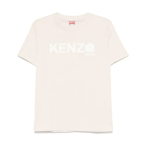 Kenzo - Tops > T-Shirts - Beige - Kenzo - Modalova