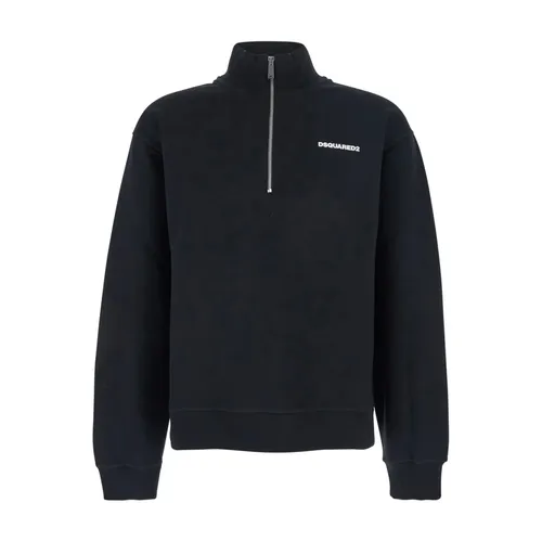 Sweatshirts & Hoodies > Zip-throughs - - Dsquared2 - Modalova