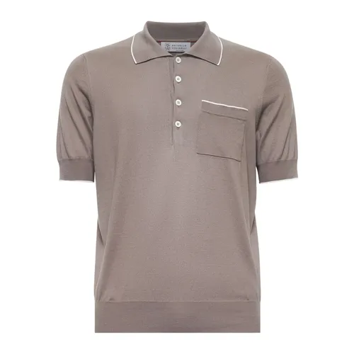 Tops > Polo Shirts - - Brunello Cucinelli - Modalova