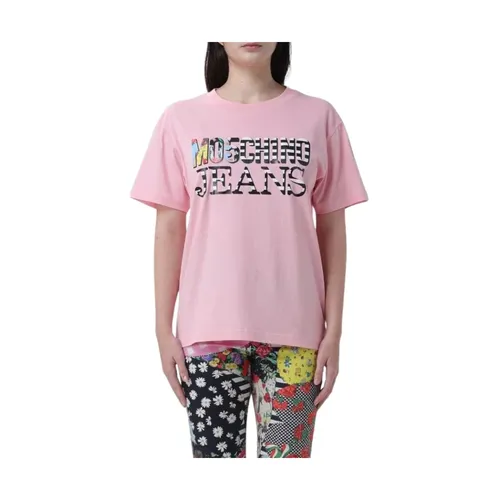 Moschino - Tops > T-Shirts - Pink - Moschino - Modalova