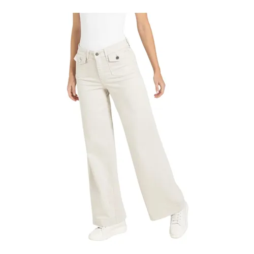 MAC - Jeans > Wide Jeans - Beige - MAC - Modalova
