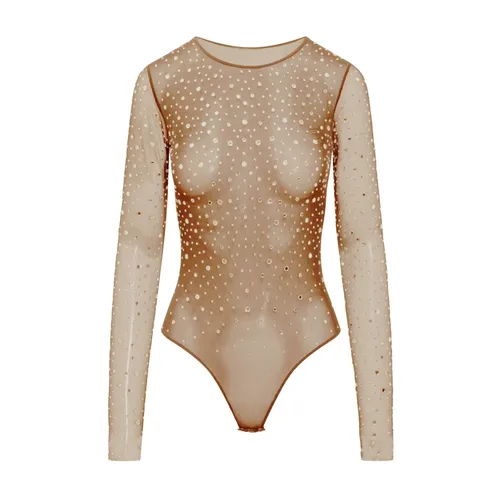 DES Phemmes - Tops > Body - Beige - DES Phemmes - Modalova