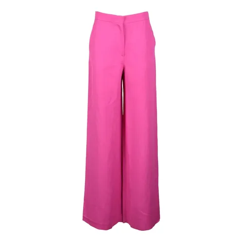 Trousers > Wide Trousers - - Max Mara Studio - Modalova