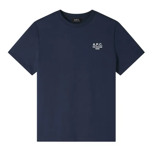 A.p.c. - Tops > T-Shirts - Blue - A.p.c. - Modalova