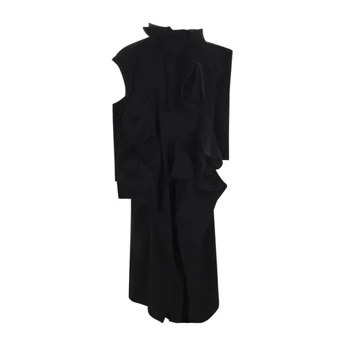 Dresses > Day Dresses > Midi Dresses - - Yohji Yamamoto - Modalova