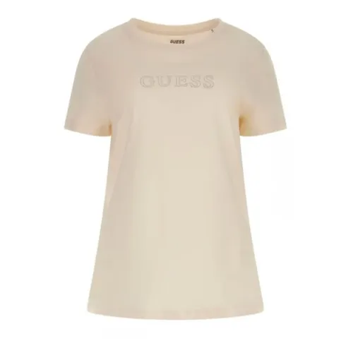 Guess - Tops > T-Shirts - Beige - Guess - Modalova