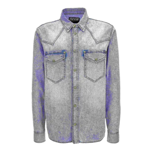 Shirts > Denim Shirts - - Versace Jeans Couture - Modalova