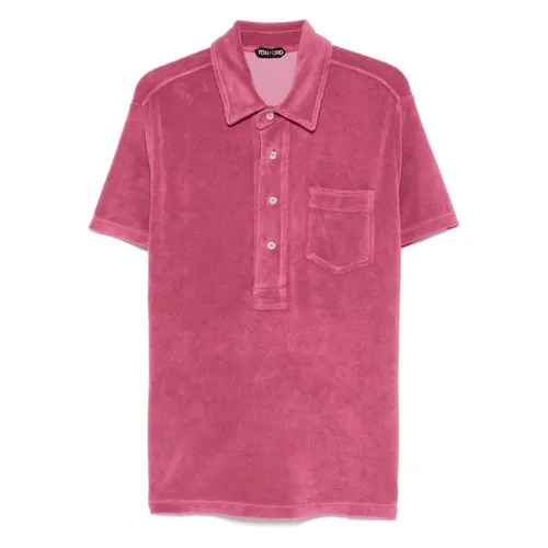 Tops > Polo Shirts - - Tom Ford - Modalova