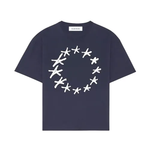 Études - Tops > T-Shirts - Blue - Études - Modalova