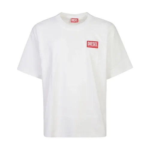 Diesel - Tops > T-Shirts - White - Diesel - Modalova