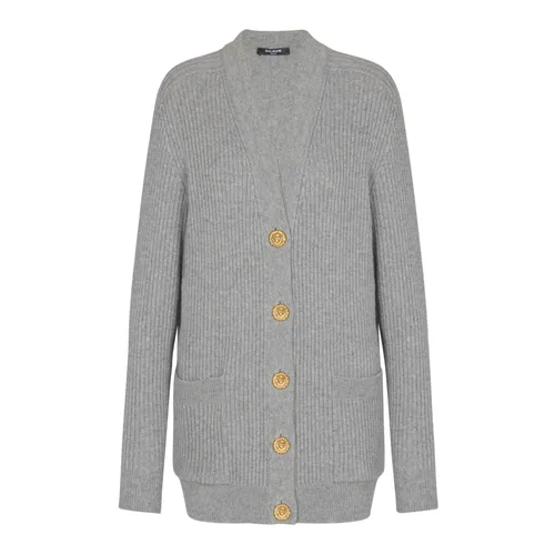 Knitwear > Cardigans - - Balmain - Modalova