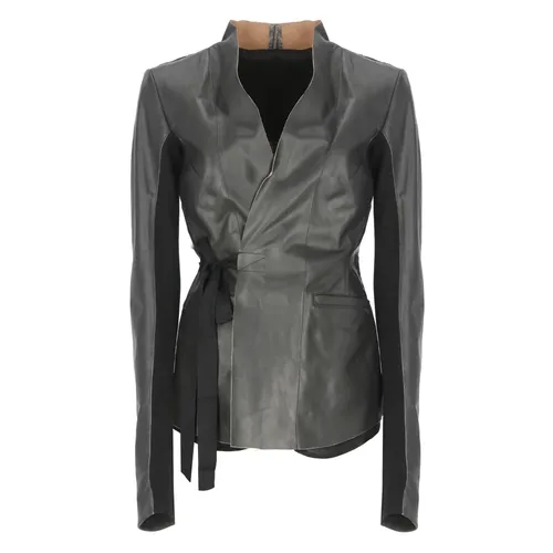 Jackets > Leather Jackets - - Rick Owens - Modalova