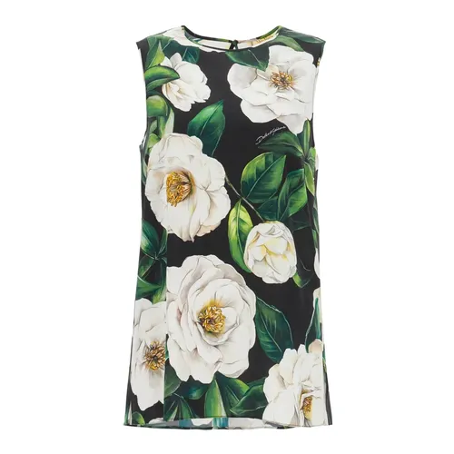Tops > Sleeveless Tops - - Dolce & Gabbana - Modalova