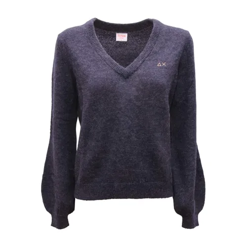 Knitwear > V-neck Knitwear - - Sun68 - Modalova