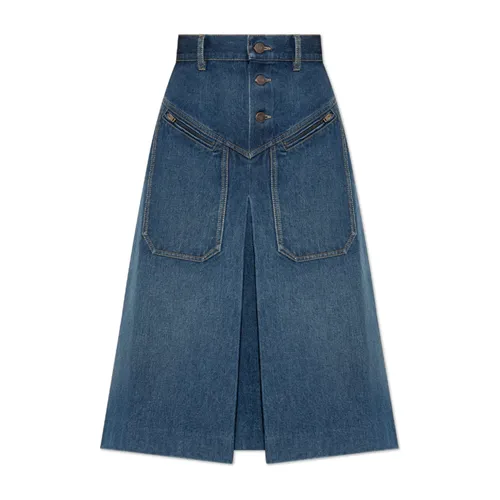 Skirts > Denim Skirts - - Chloé - Modalova