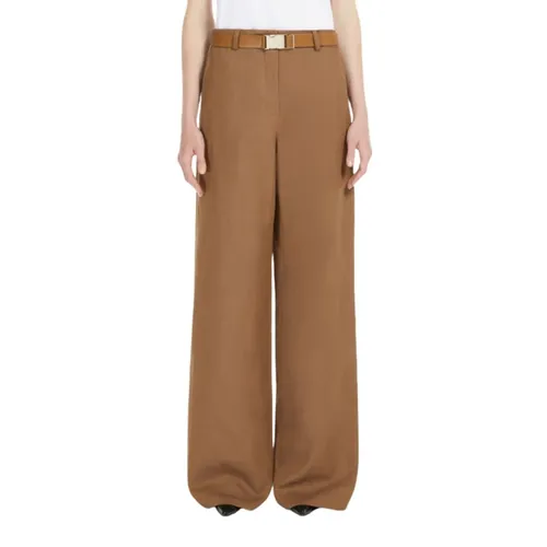 Trousers > Wide Trousers - - Max Mara - Modalova