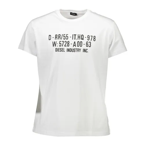 Diesel - Tops > T-Shirts - White - Diesel - Modalova