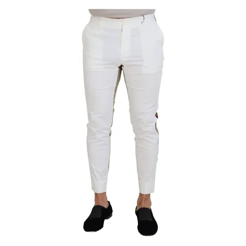 Trousers > Slim-fit Trousers - - Dolce & Gabbana - Modalova