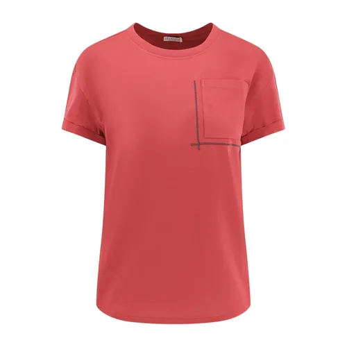 Tops > T-Shirts - - Brunello Cucinelli - Modalova