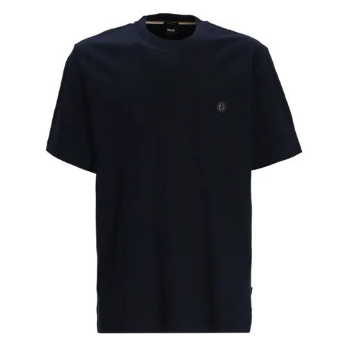 Hugo - Tops > T-Shirts - Blue - Hugo - Modalova