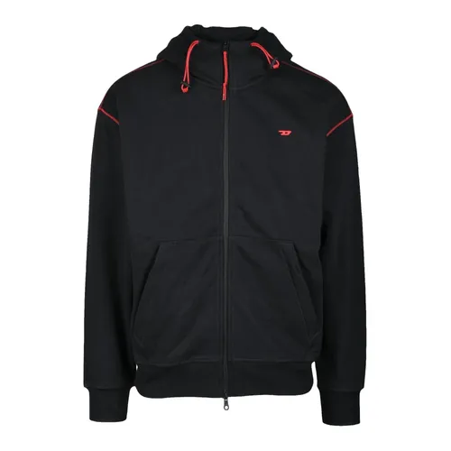 Sweatshirts & Hoodies > Zip-throughs - - Diesel - Modalova