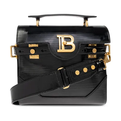 Balmain - Bags > Handbags - Black - Balmain - Modalova