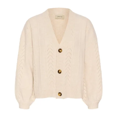 Knitwear > Cardigans - - Cream - Modalova
