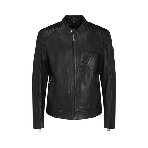 Jackets > Leather Jackets - - Belstaff - Modalova