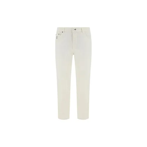 Jeans > Cropped Jeans - - Brunello Cucinelli - Modalova