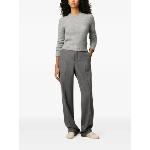 Trousers > Straight Trousers - - Ami Paris - Modalova