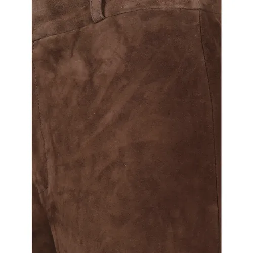 Trousers > Leather Trousers - - Arma - Modalova