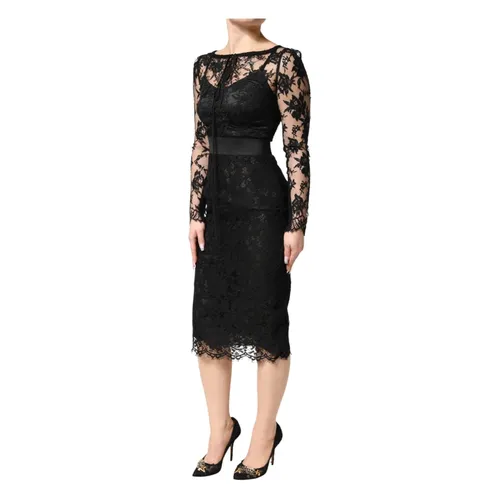 Dresses > Day Dresses > Midi Dresses - - Dolce & Gabbana - Modalova