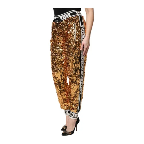 Trousers > Slim-fit Trousers - - Dolce & Gabbana - Modalova
