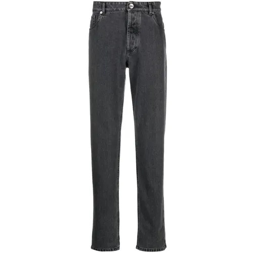 Jeans > Slim-fit Jeans - - Brunello Cucinelli - Modalova