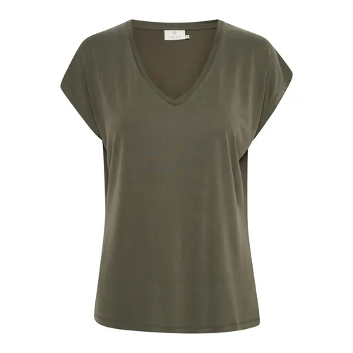Kaffe - Tops > T-Shirts - Green - Kaffe - Modalova