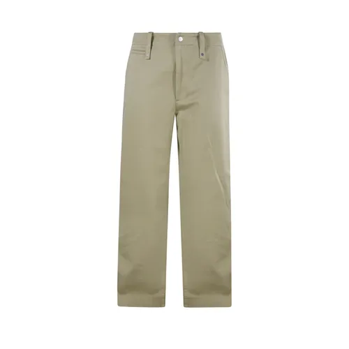 Trousers > Straight Trousers - - Burberry - Modalova
