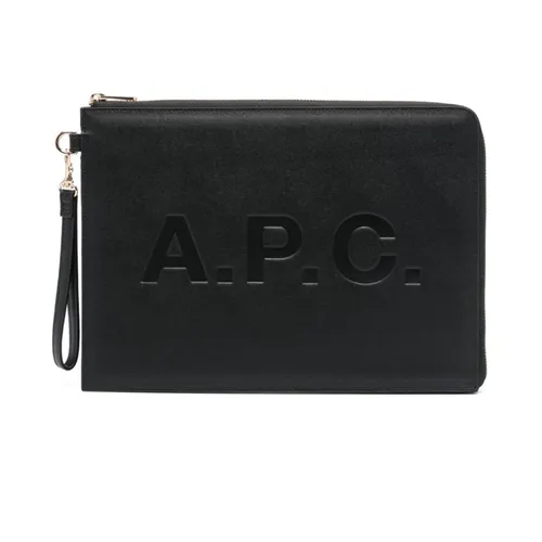 A.p.c. - Bags > Clutches - Black - A.p.c. - Modalova