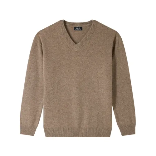 Knitwear > V-neck Knitwear - - A.p.c. - Modalova