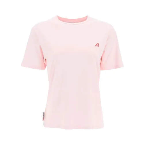Autry - Tops > T-Shirts - Pink - Autry - Modalova