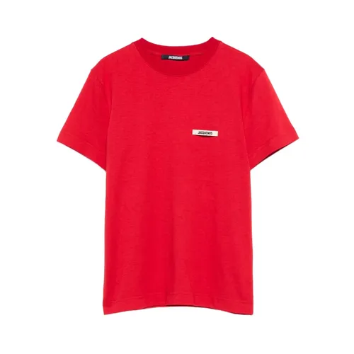 Jacquemus - Tops > T-Shirts - Red - Jacquemus - Modalova