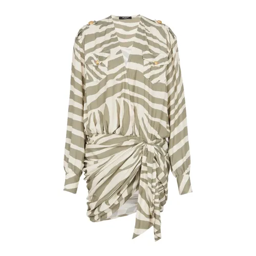 Dresses > Day Dresses > Short Dresses - - Balmain - Modalova