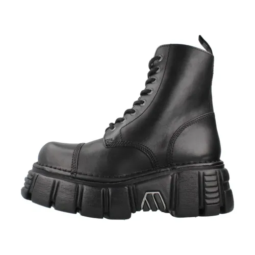 Shoes > Boots > Lace-up Boots - - New Rock - Modalova