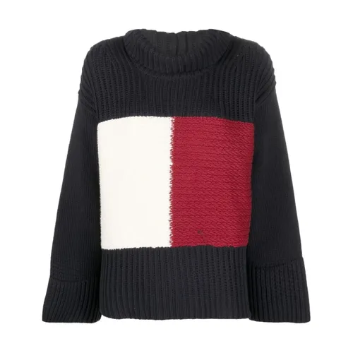 Knitwear > Round-neck Knitwear - - Tommy Hilfiger - Modalova