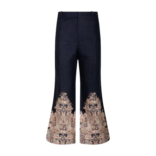 Trousers > Wide Trousers - - Zimmermann - Modalova