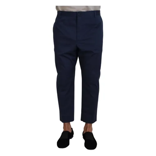 Trousers > Cropped Trousers - - Dolce & Gabbana - Modalova