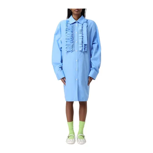 Dresses > Day Dresses > Shirt Dresses - - Msgm - Modalova