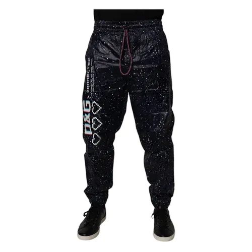 Trousers > Sweatpants - - Dolce & Gabbana - Modalova