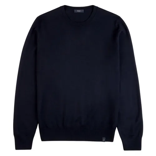 Knitwear > Round-neck Knitwear - - Fay - Modalova